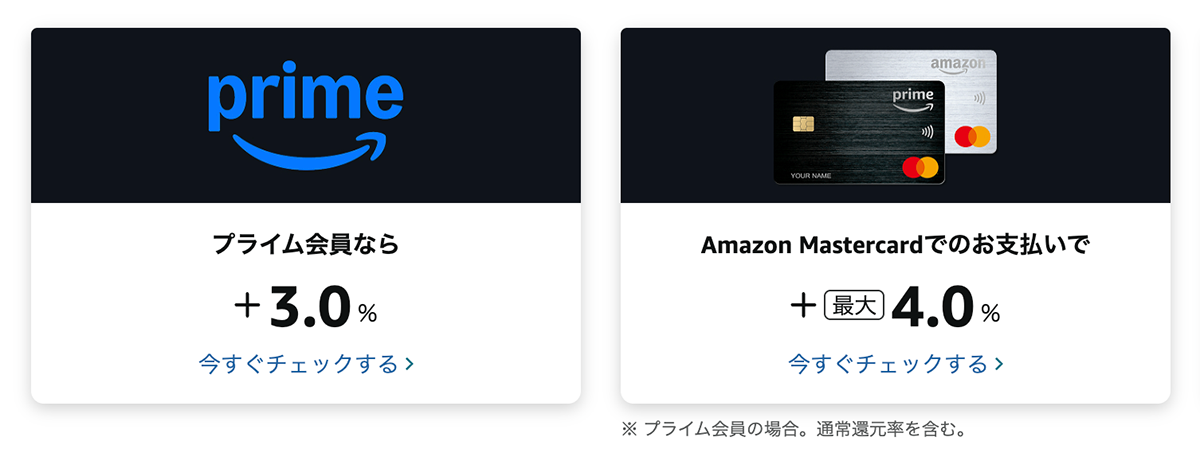 カロスをアマゾンで買う時のポイント還元率